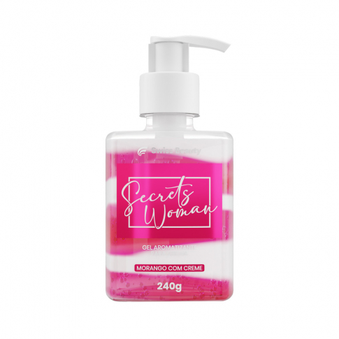 Gel Aromatizante Beijável Morango (240g)