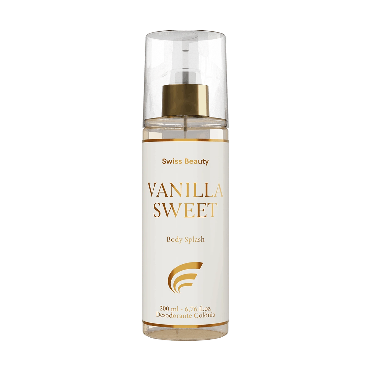 Body Splash Vanilla Sweet 200 ml Swiss Beauty — vista principal